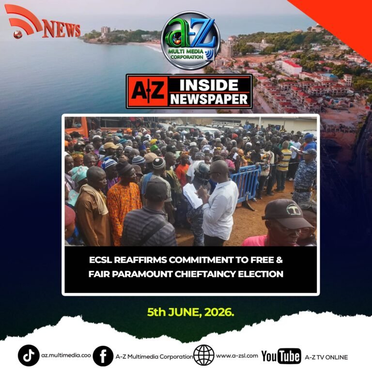 ECSL Reaffirms Commitment to Free and Fair Paramount Chieftaincy Election