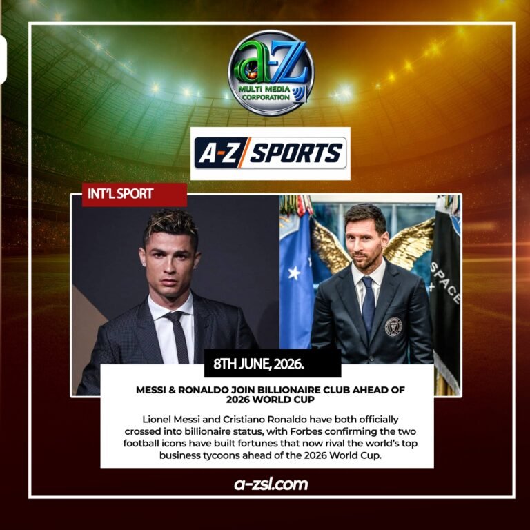Messi and Ronaldo Join Billionaire Club Ahead of 2026 World Cup