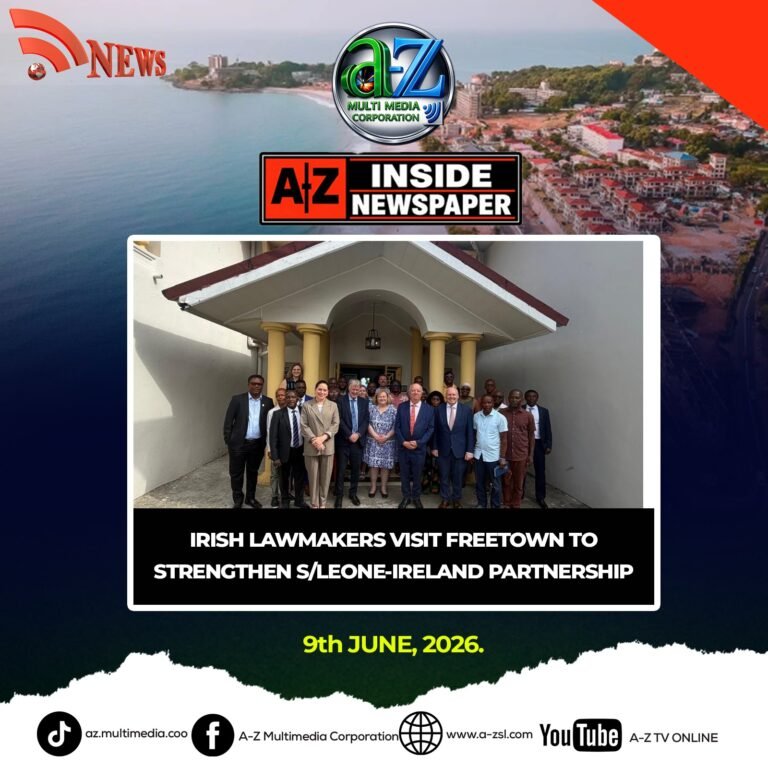 Irish Lawmakers Visit Freetown to Strengthen Sierra Leone-Ireland Partnership