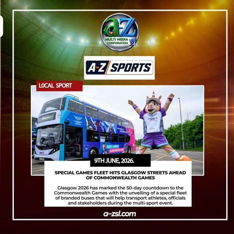 Special Games Fleet Hits Glasgow Streets Ahead of Commonwealth Games