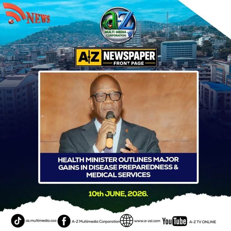 Health Minister Outlines Major Gains in Disease Preparedness and Medical Services