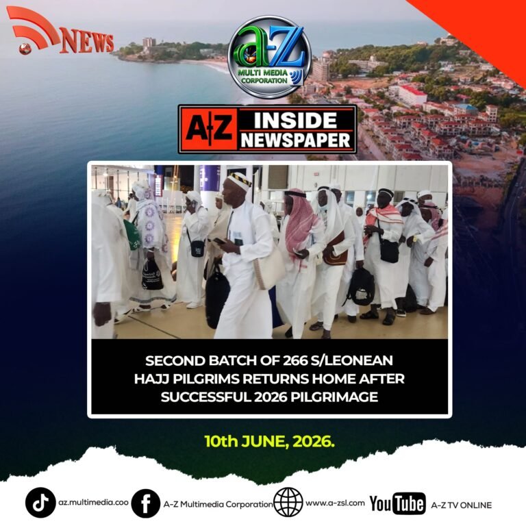 Second Batch of 266 Sierra Leonean Hajj Pilgrims Returns Home After Successful 2026 Pilgrimage