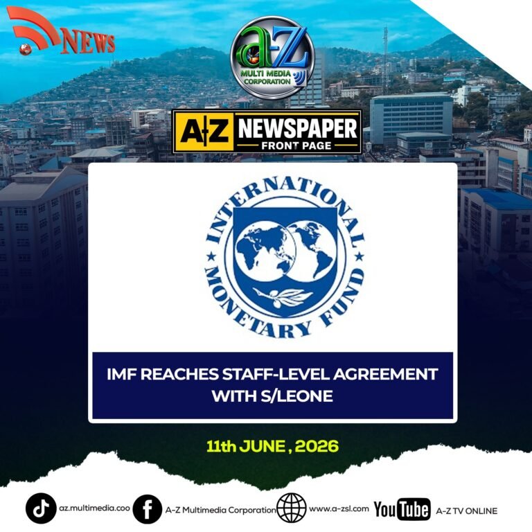 IMF Reaches Staff-Level Agreement with Sierra Leone