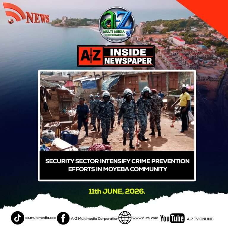 Security Sector Intensify Crime Prevention Efforts in Moyeba Community