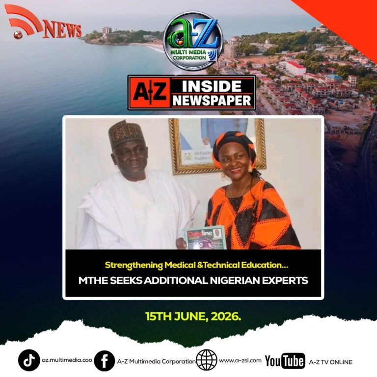 Strengthening Medical andTechnical Education… MTHE Seeks Additional Nigerian Experts