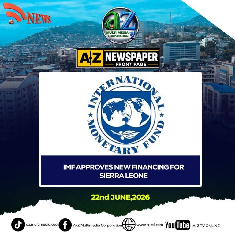 IMF Approves New Financing for Sierra Leone