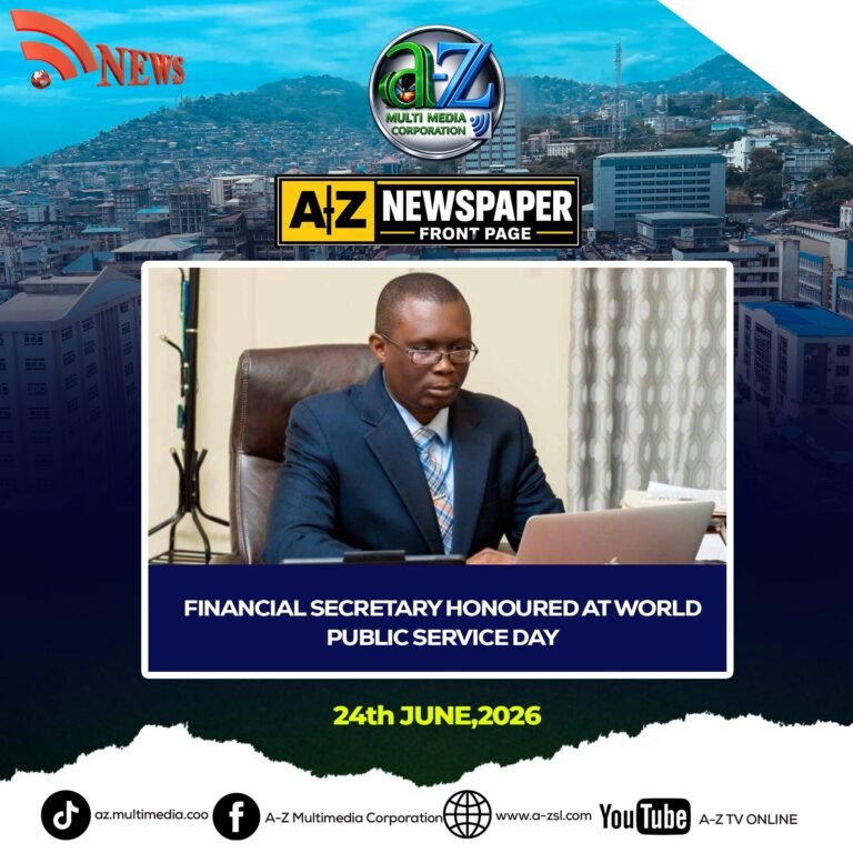 Financial Secretary Honoured at World Public Service Day