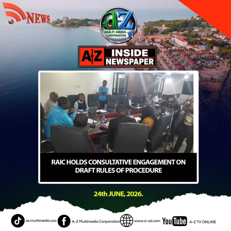 RAIC Holds Consultative Engagement on Draft Rules of Procedure
