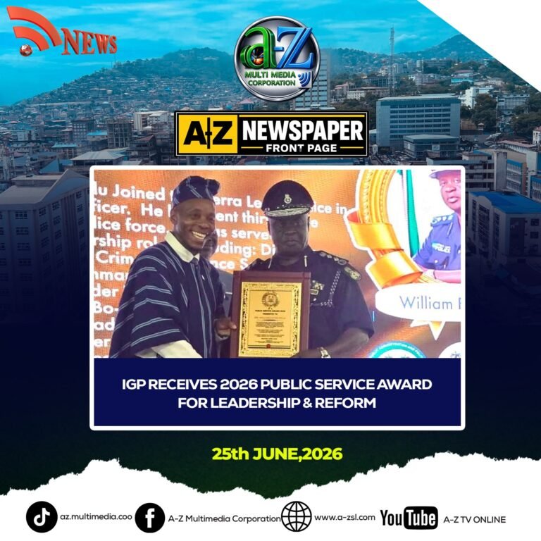 IGP Receives 2026 Public Service Award for Leadership and Reform
