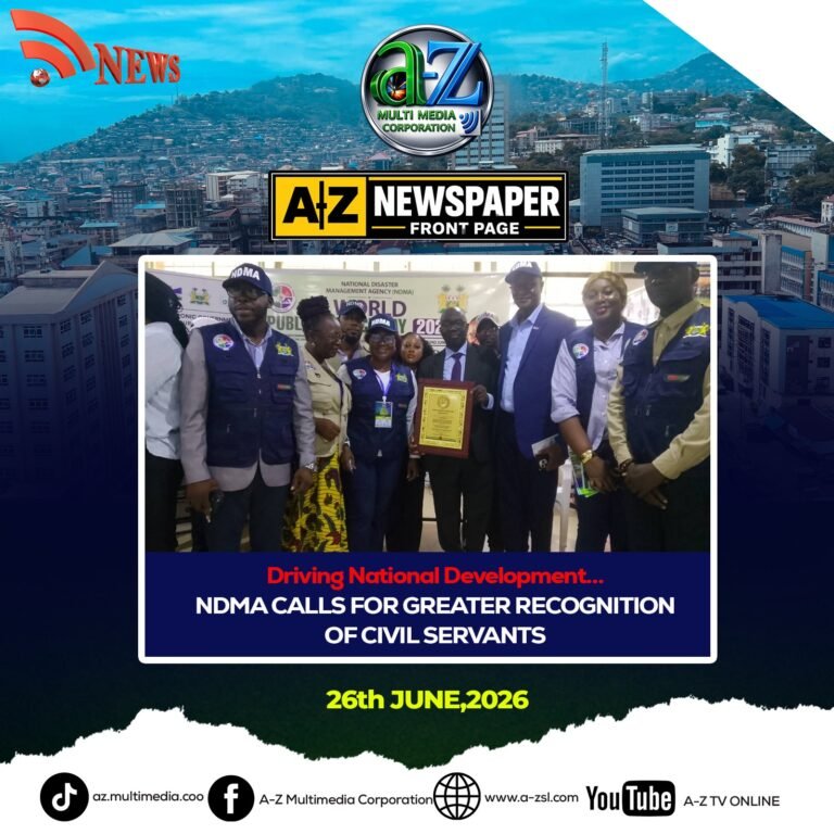 Driving National Development… NDMA Calls for Greater Recognition of Civil Servants