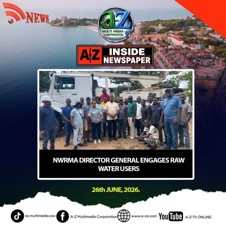 NWRMA Director General Engages Raw Water Users