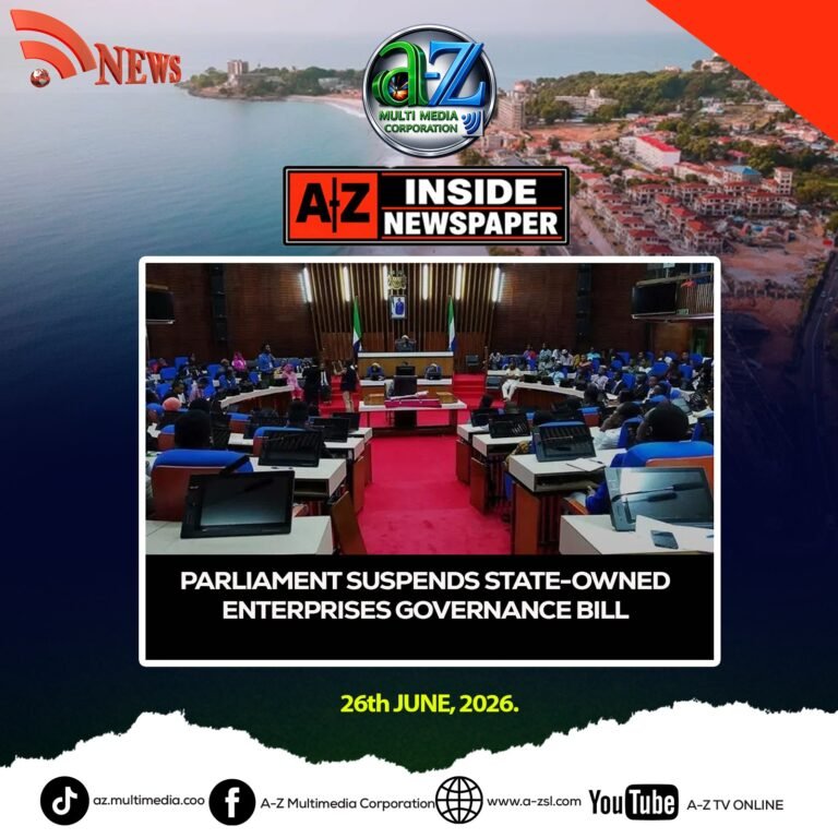 Parliament Suspends State-Owned Enterprises Governance Bill