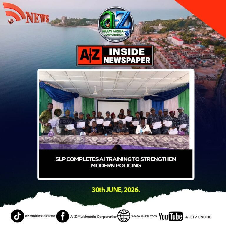 Sierra Leone Police Completes AI Training to Strengthen Modern Policing