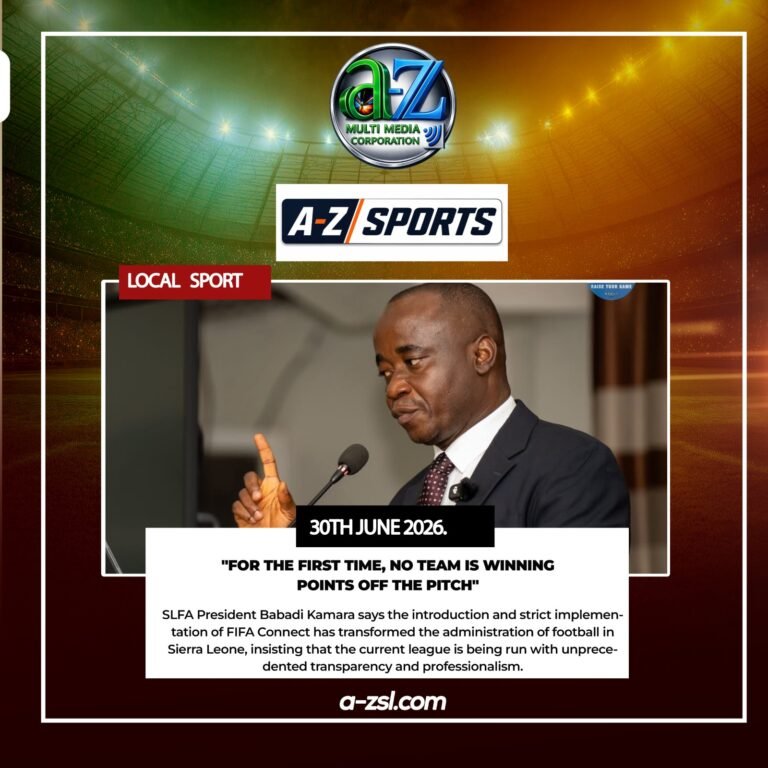 “For The First Time, No Team is Winning Points off the Pitch”   Babadi Kamara Defends FIFA Connect Reforms