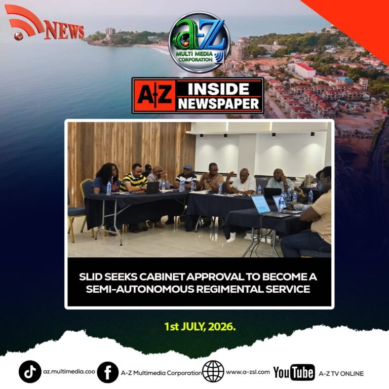 SLID Seeks Cabinet Approval to Become a Semi-Autonomous Regimental Service