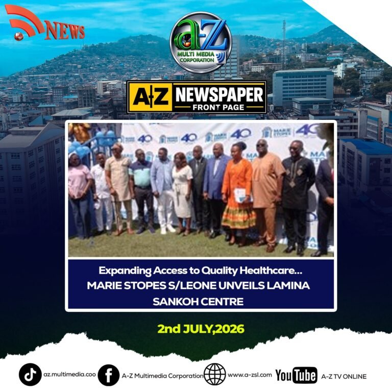 Expanding Access to Quality Healthcare… Marie Stopes Sierra Leone Unveils Lamina Sankoh Centre