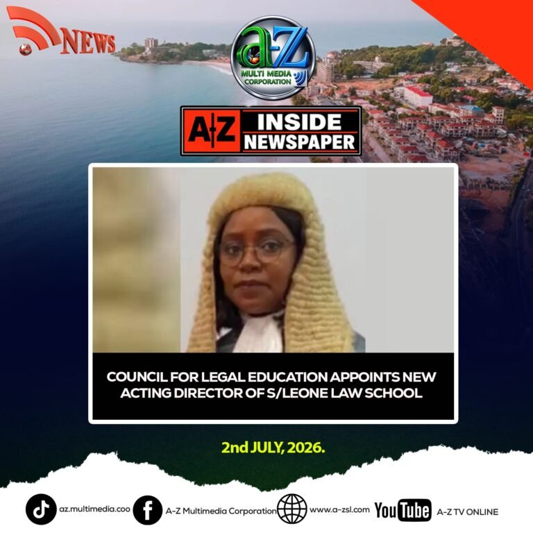 Council for Legal Education Appoints New Acting Director of Sierra Leone Law School