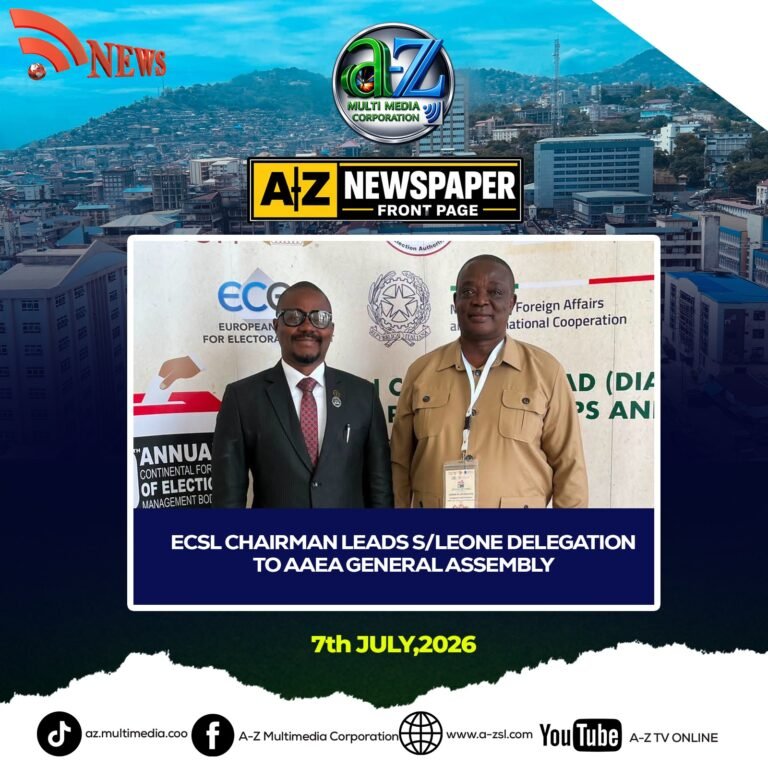 ECSL Chairman Leads Sierra Leone Delegation to AAEA General Assembly