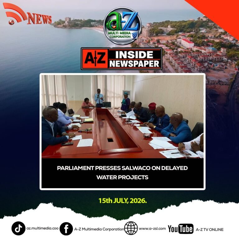 Parliament Presses SALWACO on Delayed Water Projects