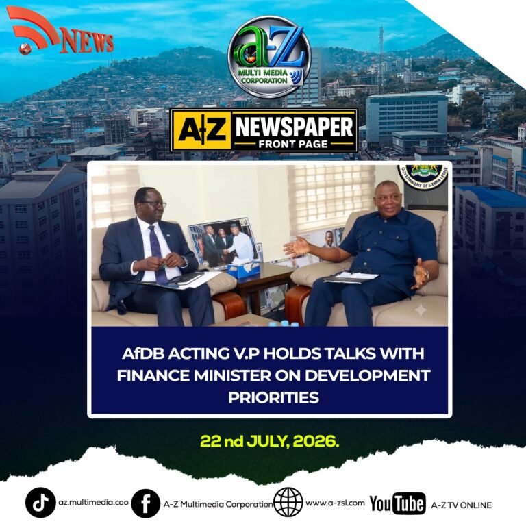 AfDB Acting V.P Holds Talks with Finance Minister on Development Priorities