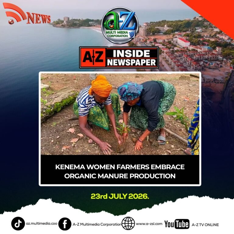 Kenema Women Farmers Embrace Organic Manure Production
