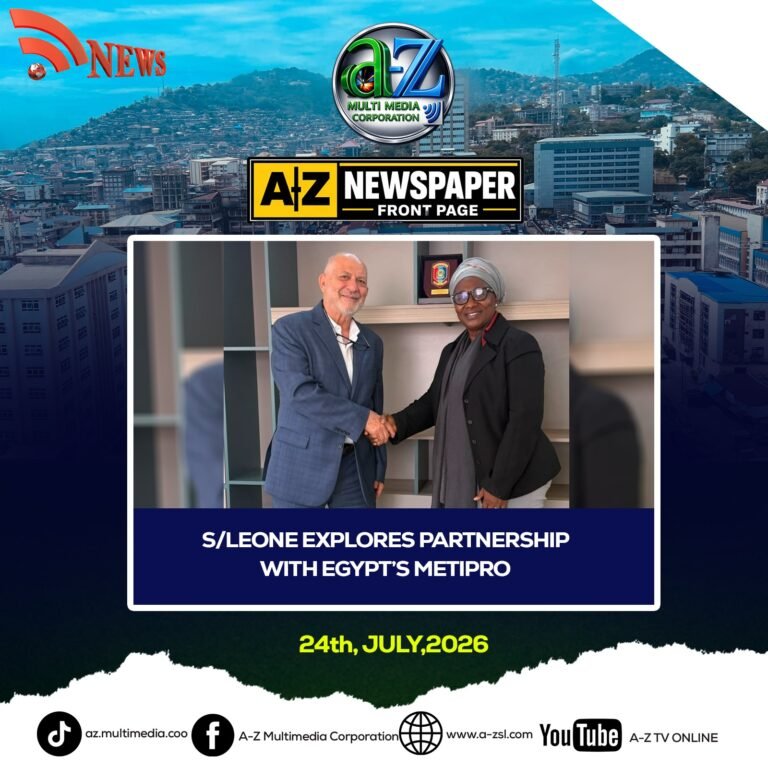 Sierra Leone Explores Partnership with Egypt’s METIPRO