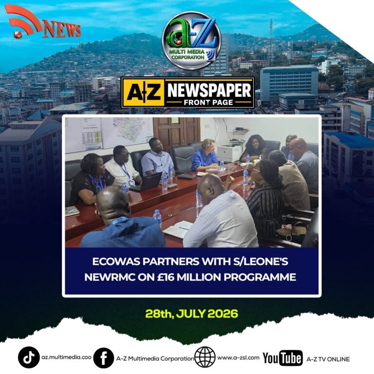 ECOWAS Partners with Sierra Leone’s NEWRMC on €16 Million Programme