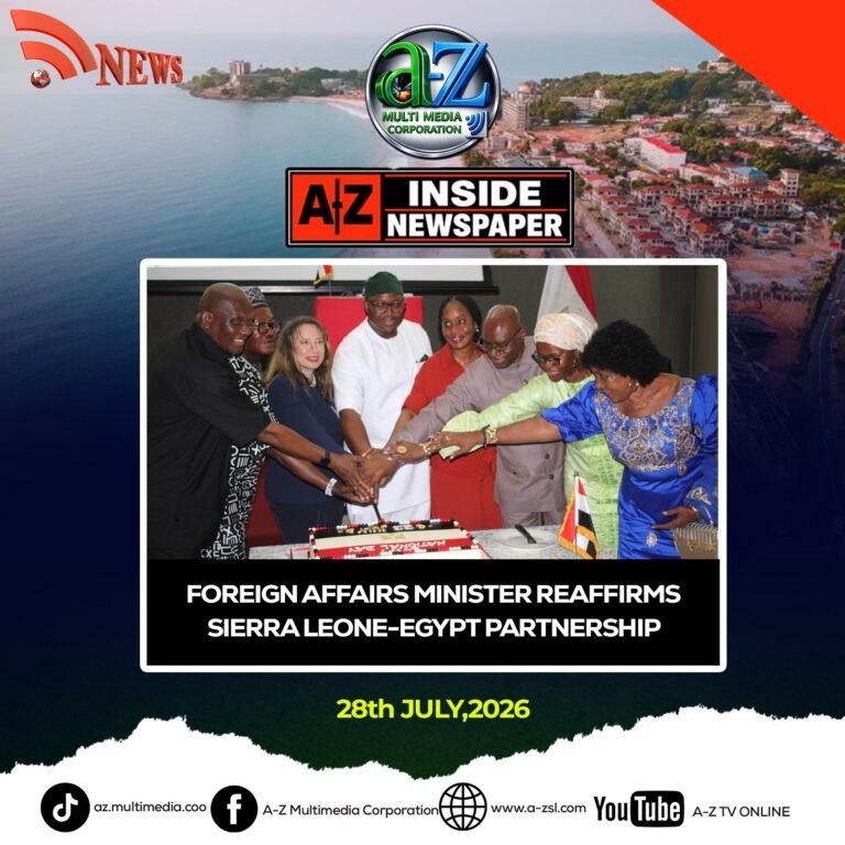 Foreign Affairs Minister Reaffirms Sierra Leone-Egypt Partnership