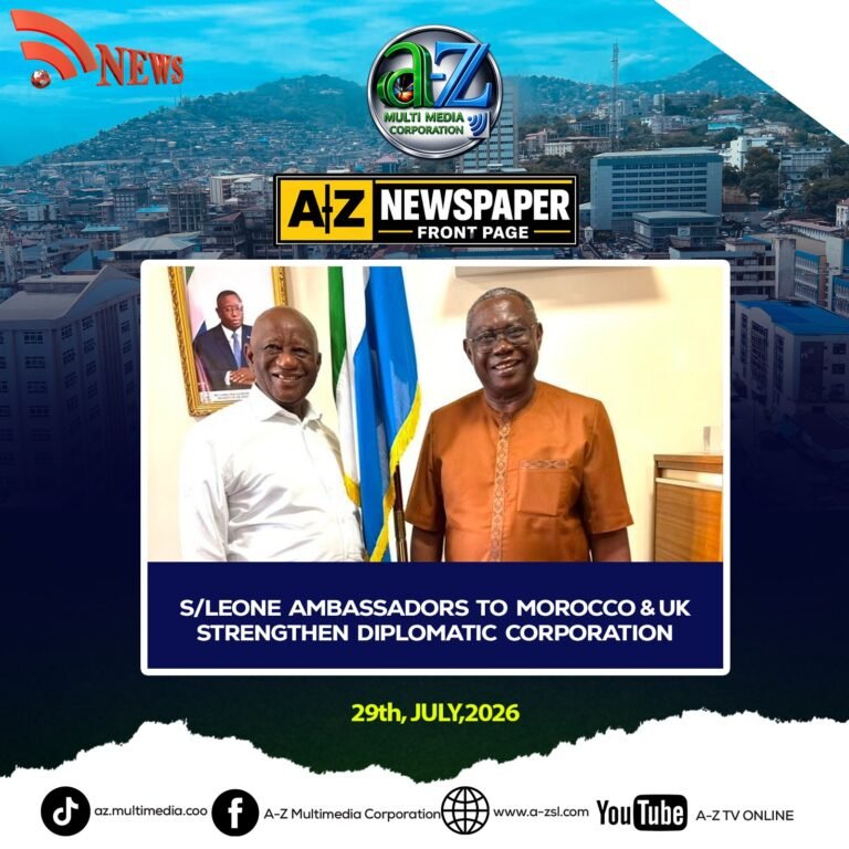Sierra Leone Ambassadors to Morocco and UK Strengthen Diplomatic Cooperation