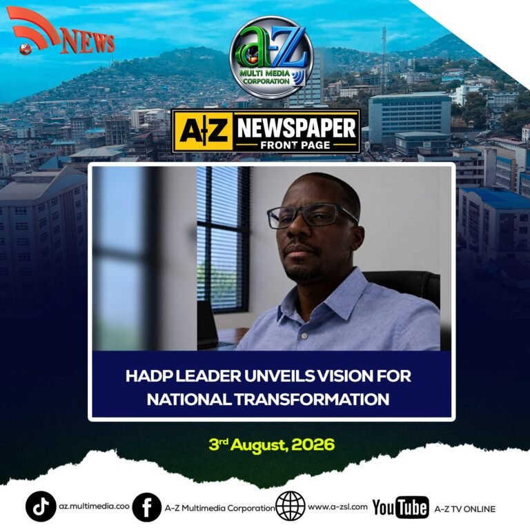 HADP Leader Unveils Vision for National Transformation