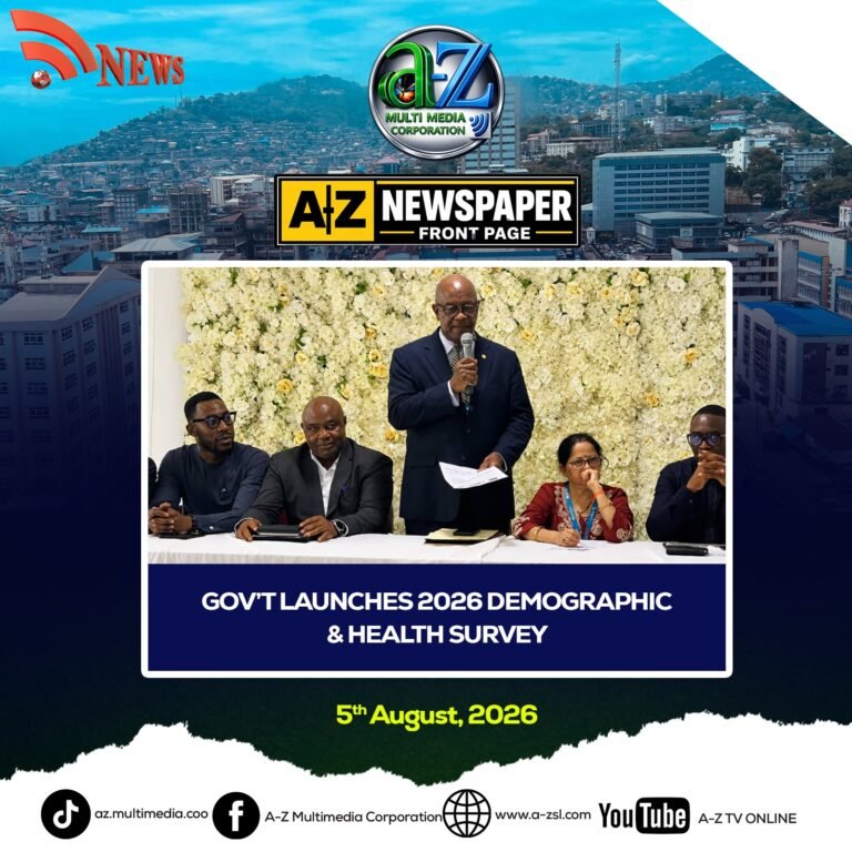 Gov’t Launches 2026 Demographic and Health Survey