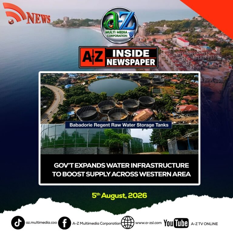 Gov’t Expands Water Infrastructure to Boost Supply Across Western Area