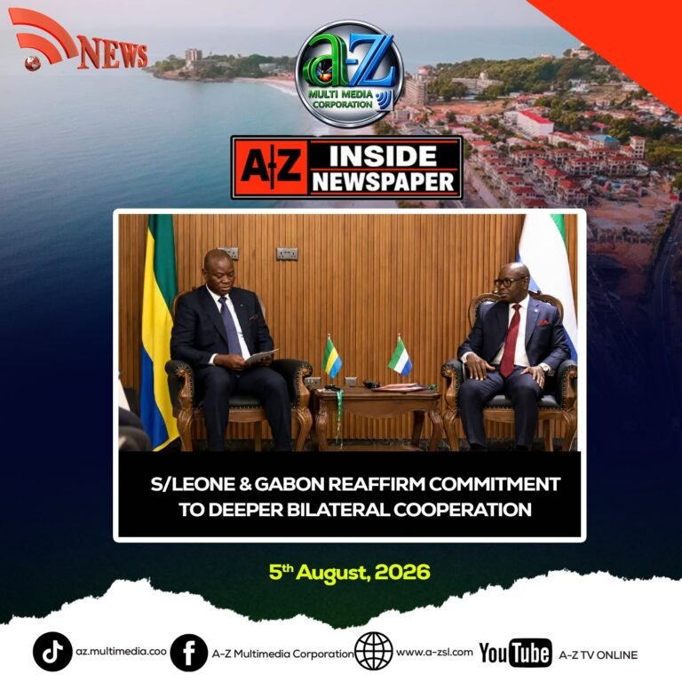 Sierra Leone and Gabon Reaffirm Commitment to Deeper Bilateral Cooperation