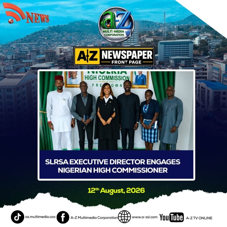 SLRSA Executive Director Engages Nigerian High Commissioner