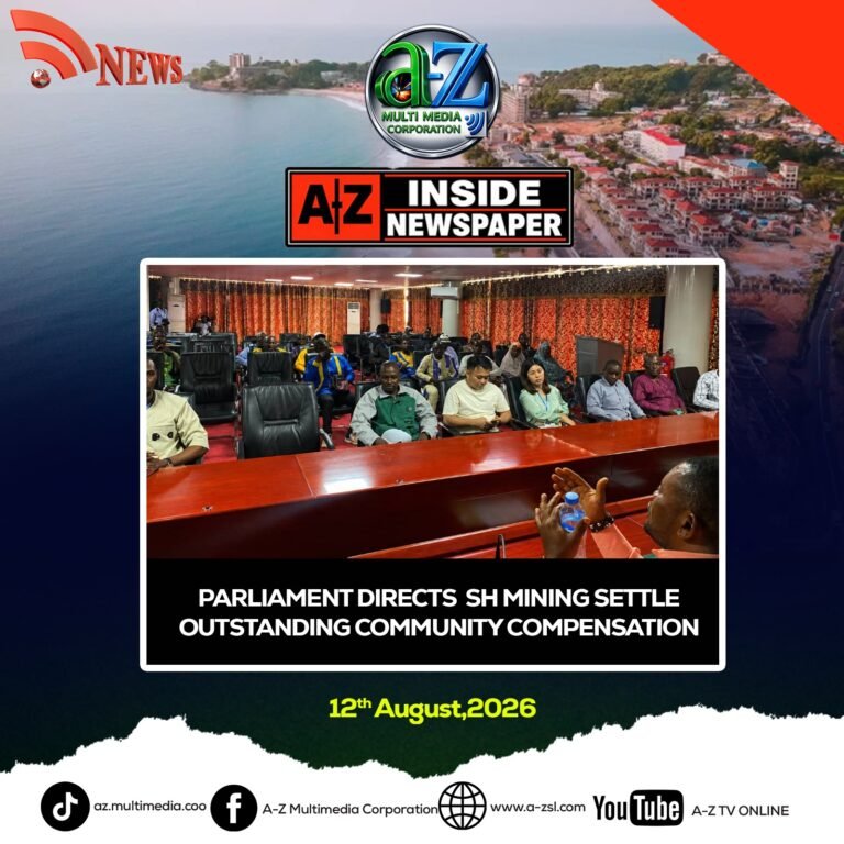 Parliament Directs SH Mining Settle Outstanding Community Compensation