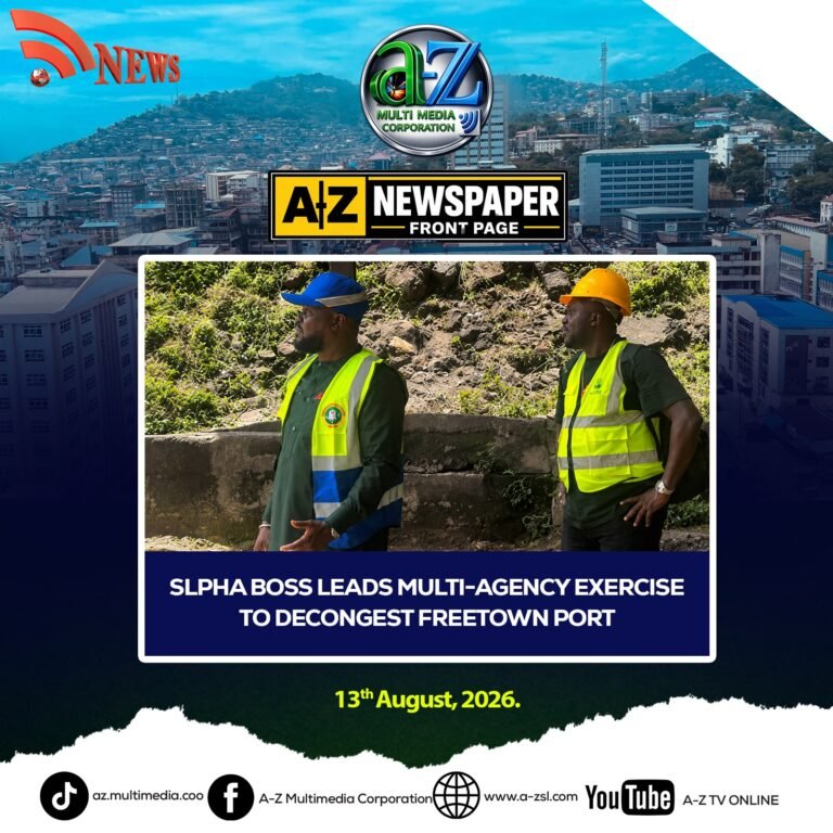SLPHA Boss Leads Multi-Agency Exercise to Decongest Freetown Port