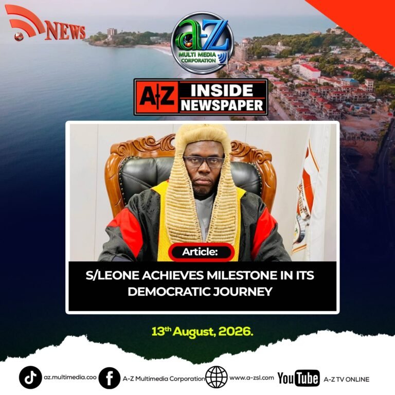 Sierra Leone Achieves Milestone in Its Democratic Journey