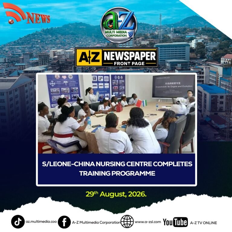 Sierra Leone-China Nursing Centre Completes Training Programme