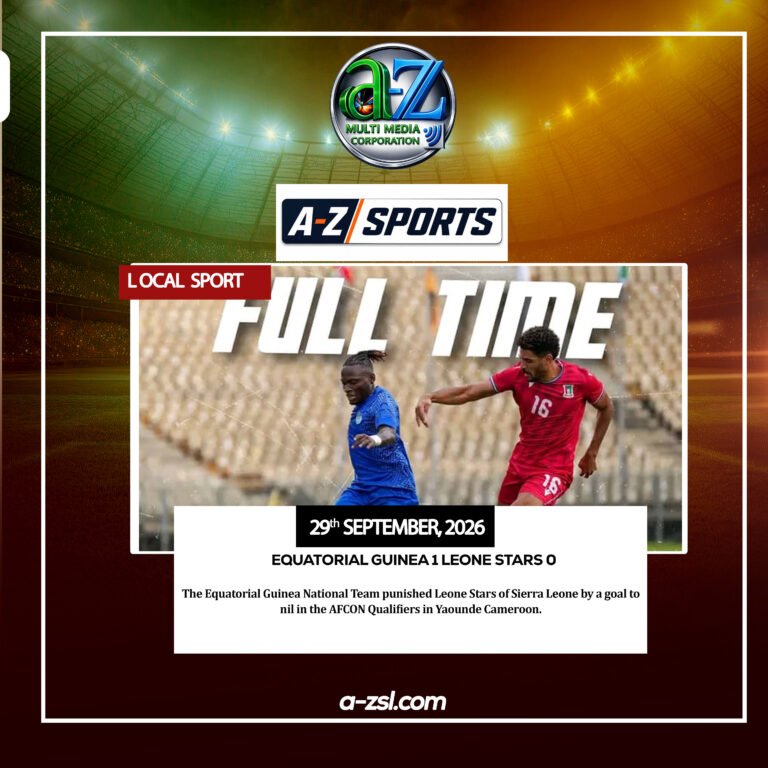 Equatorial Guinea 1 Leone Stars 0
