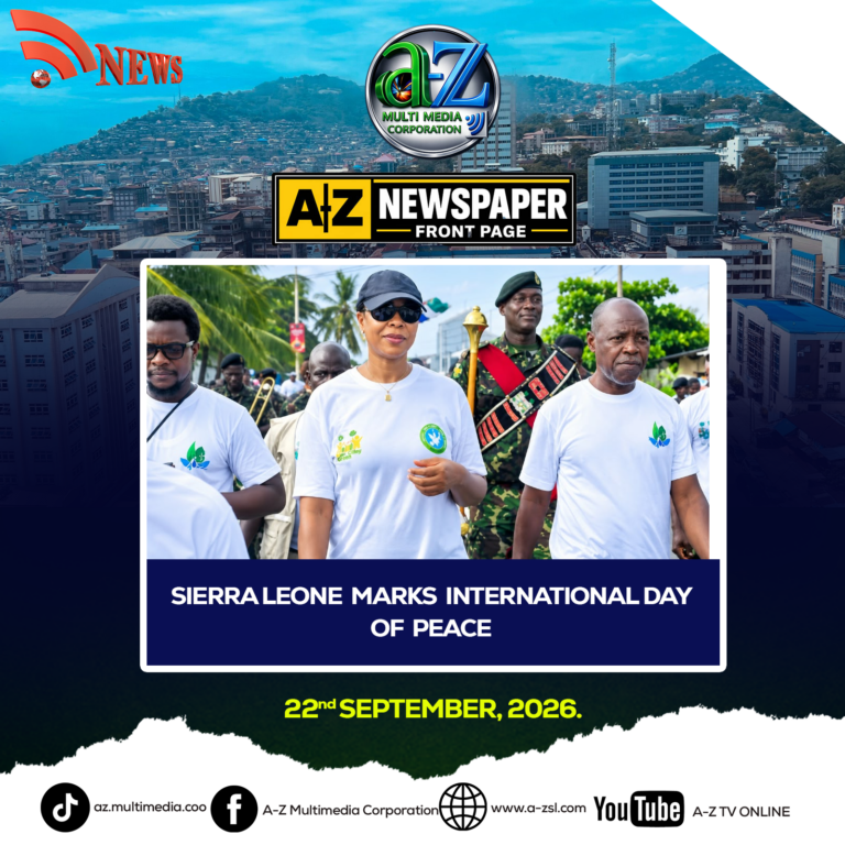 Sierra Leone Marks International Day of Peace