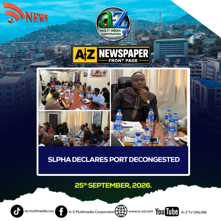 SLPHA Declares Port Decongested