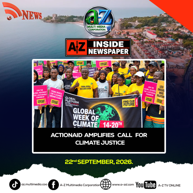 Actionaid Amplifies Call for Climate Justice