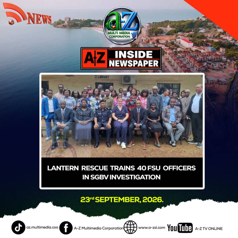 Lantern Rescue Trains 40 FSU Officers in SGBV Investigation
