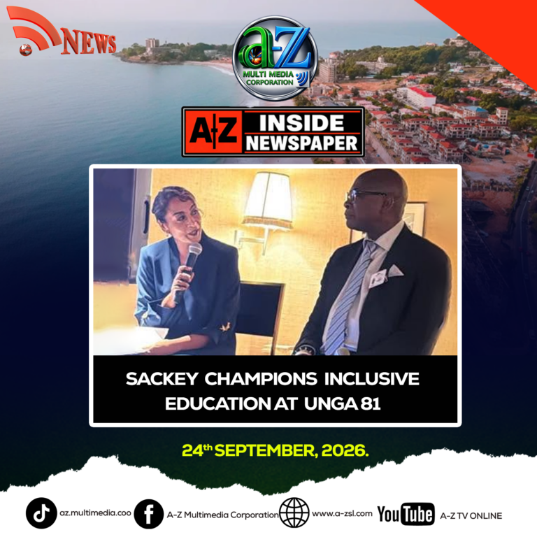 Sackey Champions Inclusive Education at UNGA 81