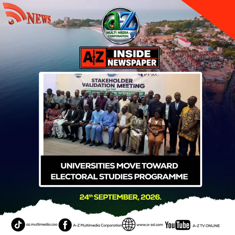 Universities Move toward Electoral Studies Programme