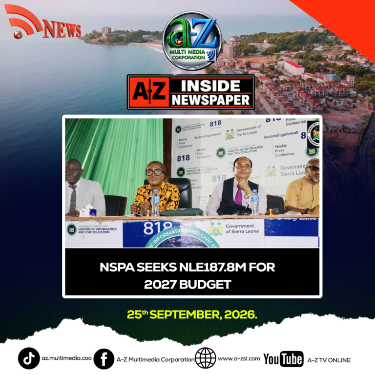 NSPA Seeks Nle187.8m for 2027 Budget