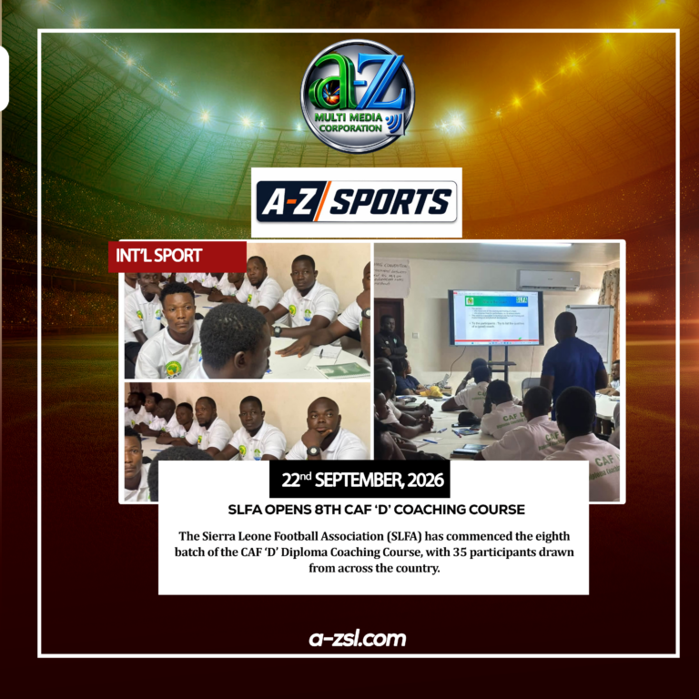 SLFA Opens 8th CAF ‘D’ Coaching Course
