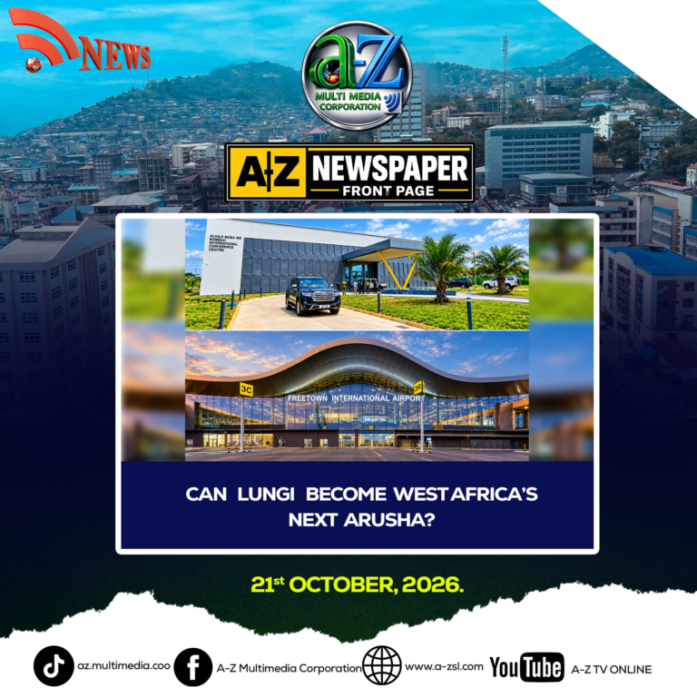 Can Lungi Become West Africa’s Next Arusha?