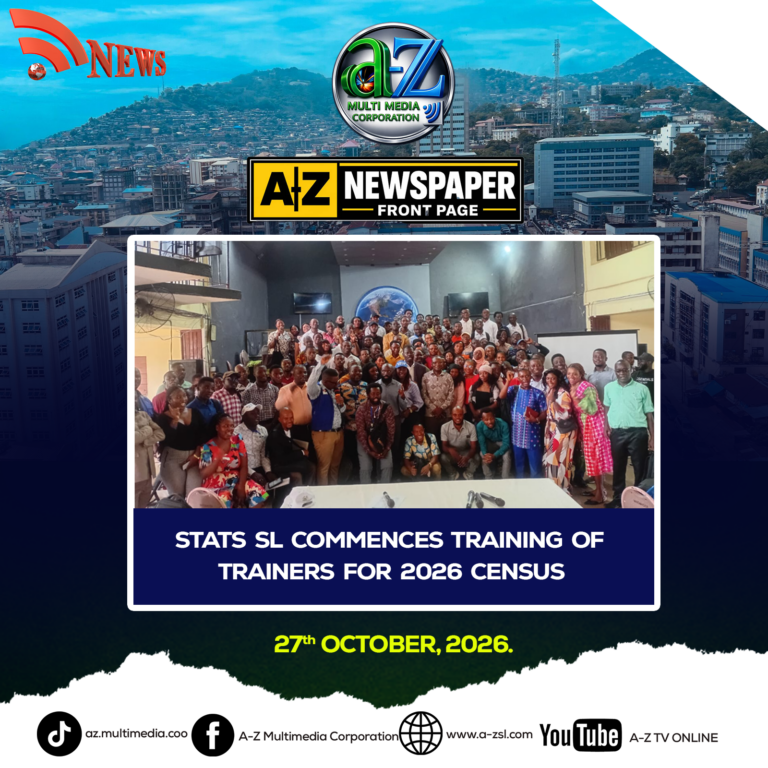 STATS SL Commences Training of Trainers for 2026 Census