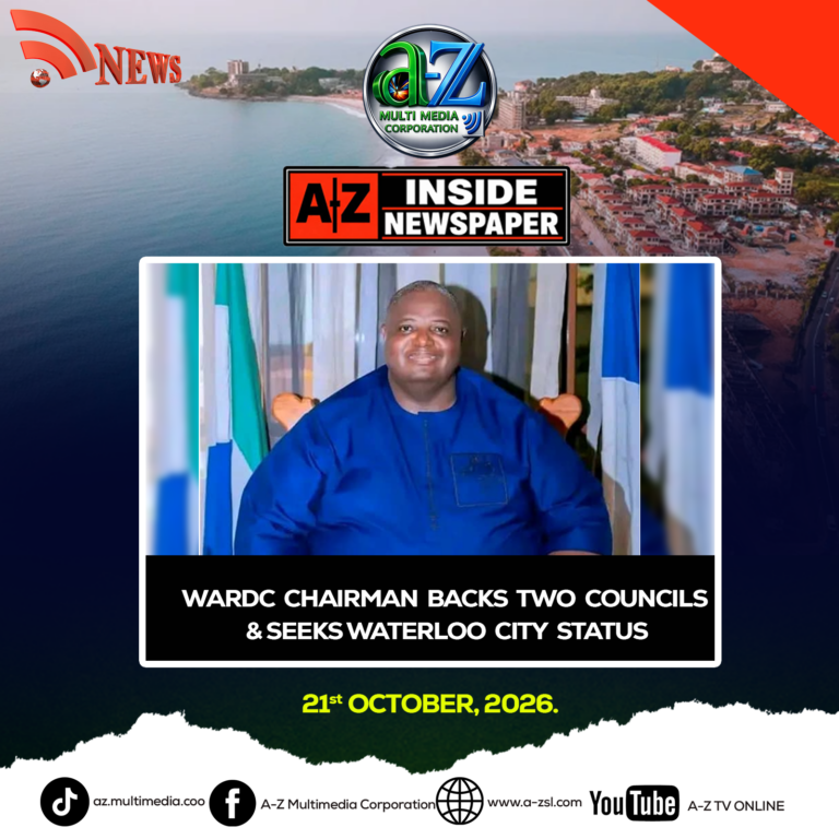 Ward c Chairman Backs Two Councils & Seeks Waterloo City Status